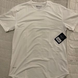 BYLT Basics SS Large White BYLT Blend T-Shirt NWT